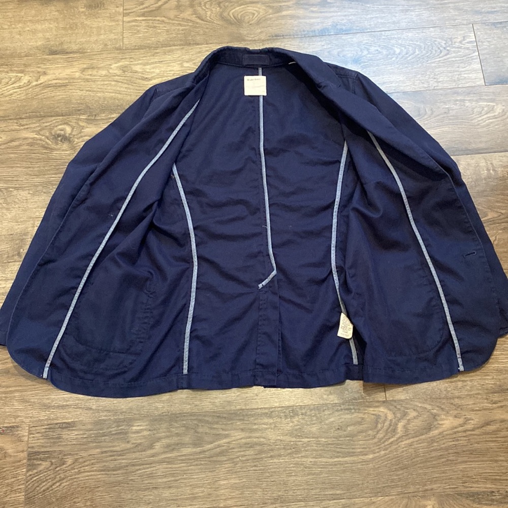 Mens Unlined Cotton/Linen Sport Jacket - Picture 6 of 10